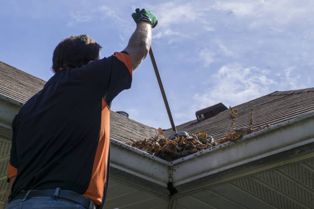 Cleaning Gutters